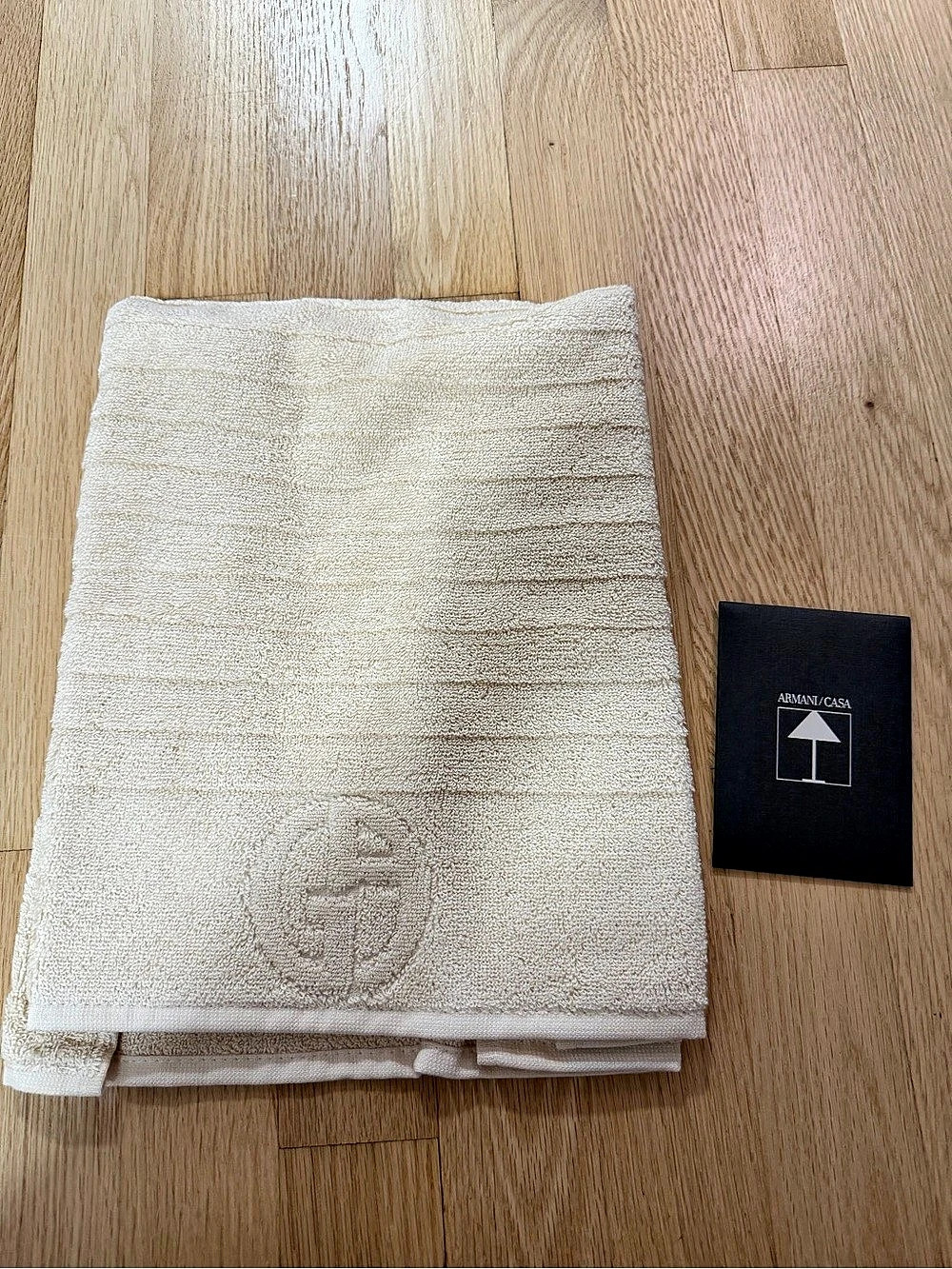 Armani/Casa Face Hand Towel Sand
